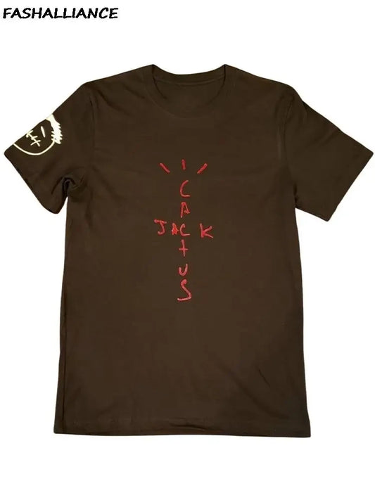 Cactus Jack Logo Harajuku T-Shirt
